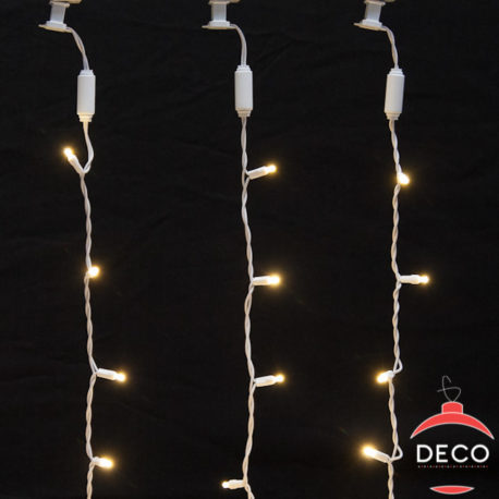 White LED Curtain Lights 7 Ft.