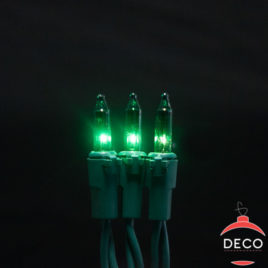 Mini Green Lights 25 Ft. (CASE)