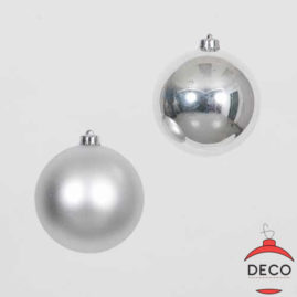 Silver Ball Ornaments